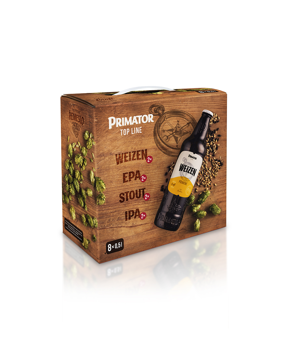 PRIMATOR Top Line 8本セット《チェコ産輸入クラフトビール》500ml – Pivo